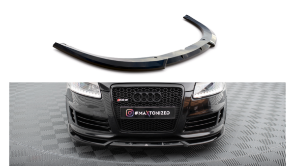 Splitter Audi RS6 C6 Front v.2 Gloss Black