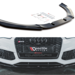 Splitter Audi RS6 C7 Front v.3 Gloss Black