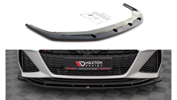 Splitter Audi RS6 RS7 C8 Front v.2 Gloss Black