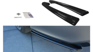 Splitter Audi RS7 Facelift Rear Side v.1 Gloss Black