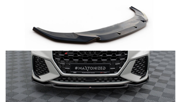 Splitter Audi RSQ3 F3 Front v.1 Gloss Black