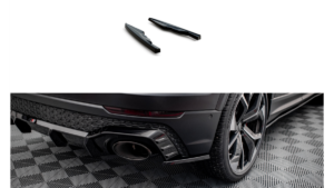 Splitter Audi RSQ8 4M Rear Side v.2 Gloss Black