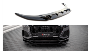 Splitter Audi RSQ8 4M Front v.2 Gloss Black