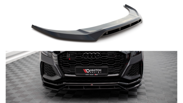 Splitter Audi RSQ8 4M Front v.3 Gloss Black