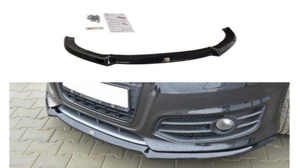 Splitter Audi S3 8P Facelift Front v.1 Gloss Black