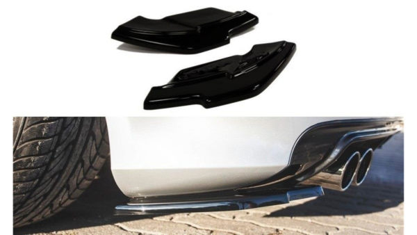 Splitter Audi S3 8P Rear Side Gloss Black