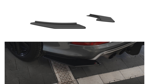 Splitter Audi S3 8V Rear Side Street Pro Black