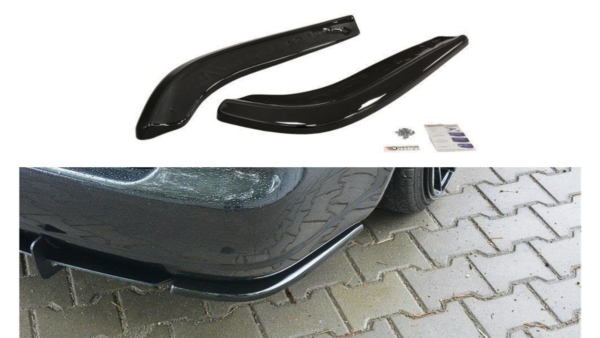 Splitter Audi S4 B5 Avant Rear Side Gloss Black