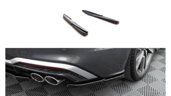 Splitter Audi S5 F5 Facelift Rear Gloss Black