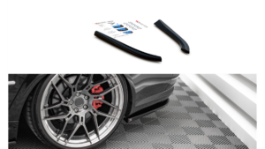 Splitter Audi S8 D3 Rear Side Gloss Black