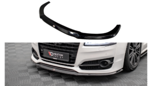 Splitter Audi S8 D4 Facelift Front v.2 Gloss Black