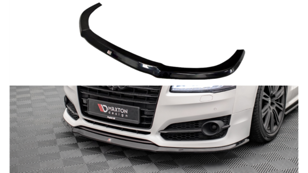 Splitter Audi S8 D4 Facelift Front v.2 Gloss Black