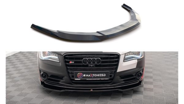 Splitter Audi S8 D4 Front v.1 Gloss Black