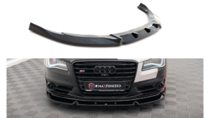 Splitter Audi S8 D4 Front v.2 Gloss Black