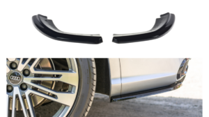 Splitter Audi SQ5 FY Rear Side Gloss Black