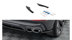 Splitter Audi SQ8 4M Rear Side Gloss Black