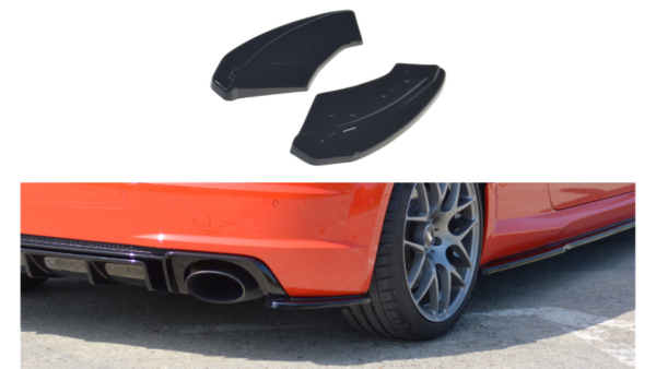 Splitter Audi TT 8J RS Rear Side Gloss Black