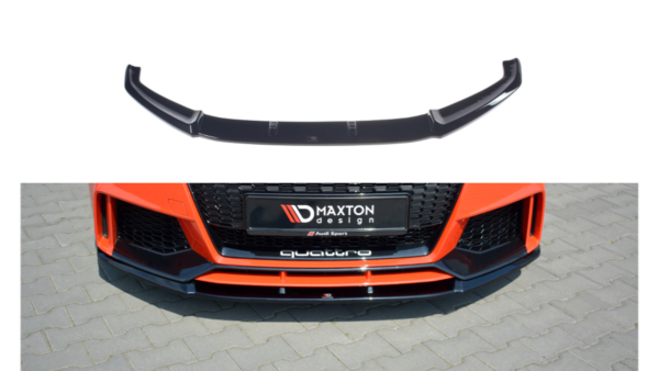 Splitter Audi TT 8J RS Front v.2 Gloss Black