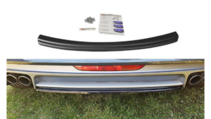 Splitter Audi TT 8J S-Line Rear Central Gloss Black