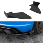 Splitter Audi TT 8S S-Line Facelift Rear Side Street Pro Black + Gloss Flaps