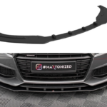 Splitter Audi TT 8S S-Line Front Pro Black-Red