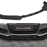 Splitter Audi TT 8S S-Line Front Pro + flaps Black