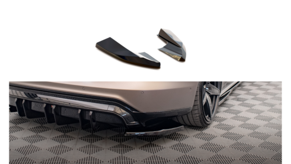 Splitter Audi e-Tron GT Rear Side v.2 Gloss Black