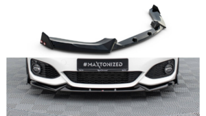 Splitter BMW 1 F20 M-Pack Facelift Front v.5 + Flaps
