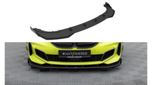 Splitter BMW 1 F40 M-Pack Front Pro + flaps Black