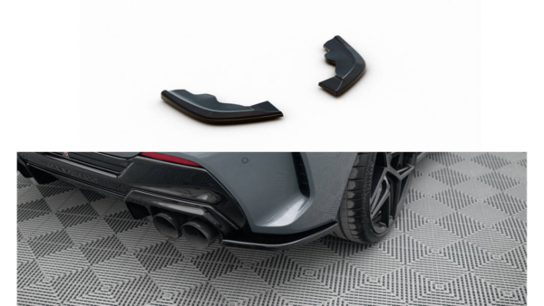 Splitter BMW 1 F40 M-Pack Rear Side v.3 Gloss Black