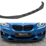 Splitter BMW 2 F22 M-Pack Front Pro Black-Red