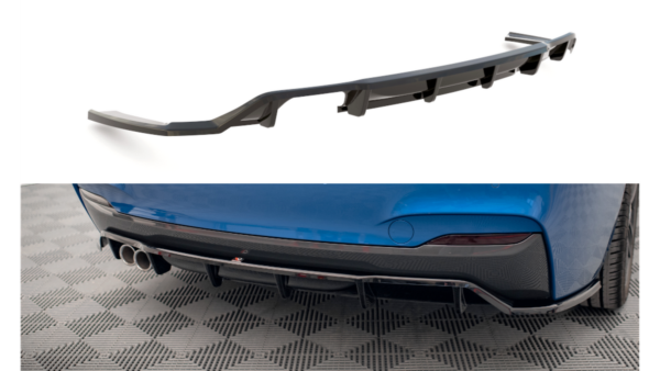pol_pl_Splitter-BMW-2-F22-M-Pack-Tyl-Srodkowy-z-Dyfuzorem-Gloss-Black-275815_9.png Splitter BMW 2 F22 M-Pack Rear Central with Diffuser Gloss Black