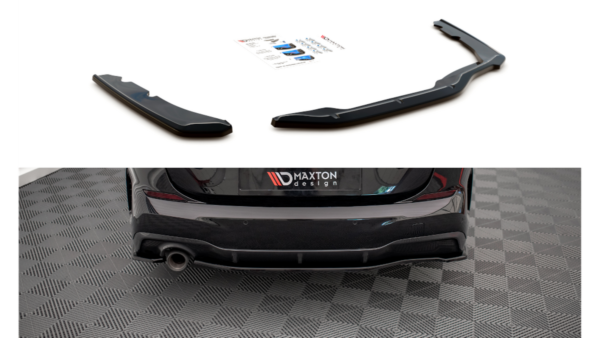 Splitter BMW 2 F44 M-Pack Rear Side Gloss Black
