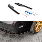 Splitter BMW 2 F44 M-Pack Rear Side Gloss Black