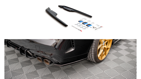 Splitter BMW 2 F44 M-Pack Rear Side Gloss Black