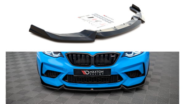 Splitter BMW 2 F87 Competition Front v.2 Gloss Black