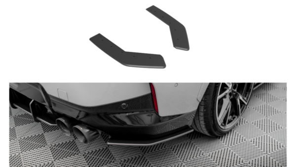 Splitter BMW 2 G42 M-Pack Rear Side Street Pro Black