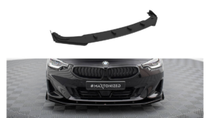 Splitter BMW 2 G42 Front Pro + flaps Black