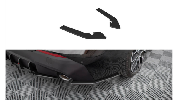 Splitter BMW 2 G42 Rear Side Street Pro Black-Red