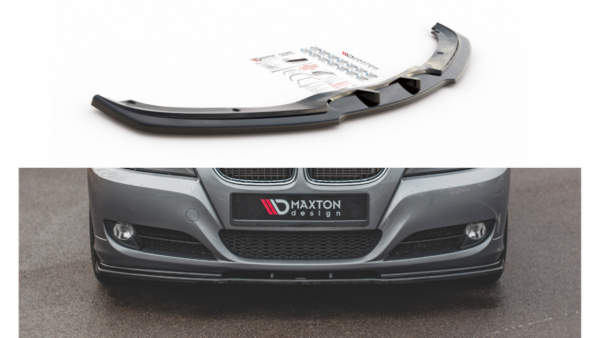 Splitter BMW 3 E90 E91 Facelift Front v.2 Gloss Black