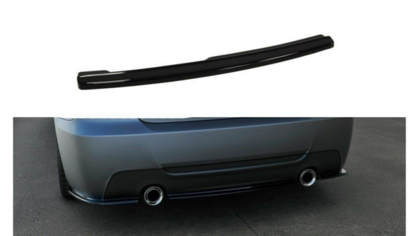 Splitter BMW 3 E92 M-Pack Rear Central Gloss Black