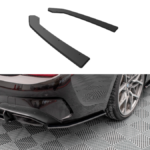 Splitter BMW 3 G20 G21 M-Pack Rear Side Street Pro v.1 Black-Red