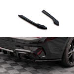 Splitter BMW 3 G20 G21 M-Pack tagumine külje v.3 Läikiv must