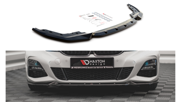 Splitter BMW 3 G20 G21 M-Pack Front v.4 Gloss Black