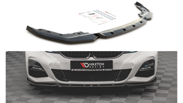 Splitter BMW 3 G20 G21 M-Pack Front v.5 Gloss Black
