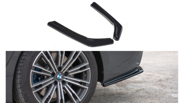 Splitter BMW 3 G20 M-pack Rear Side Gloss Black