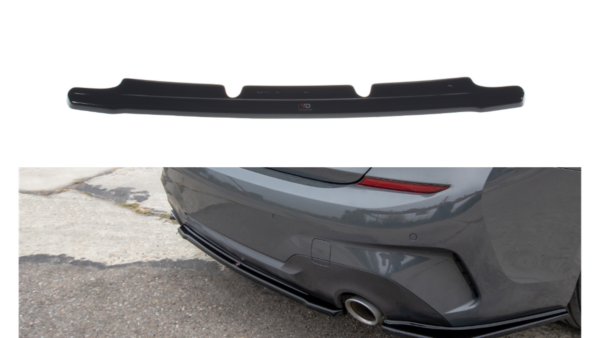 Splitter BMW 3 G20 M-pack Rear Central Gloss Black