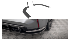 Splitter BMW 3 G80 M-Pack Rear Side Street Pro Black