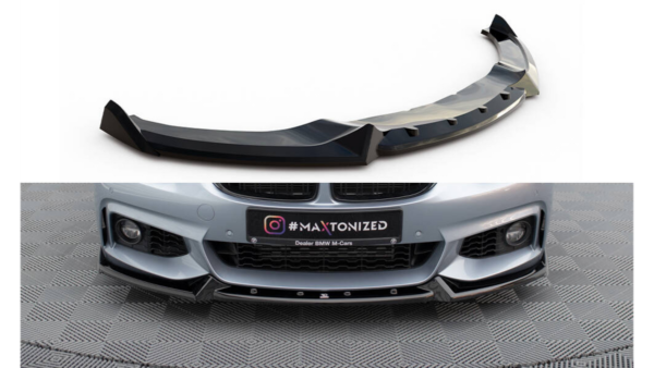 Splitter BMW 4 F32 F36 F33 M-Pack Front v.4