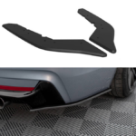 Splitter BMW 4 F32 M-Pack tagumine külje Street Pro must
